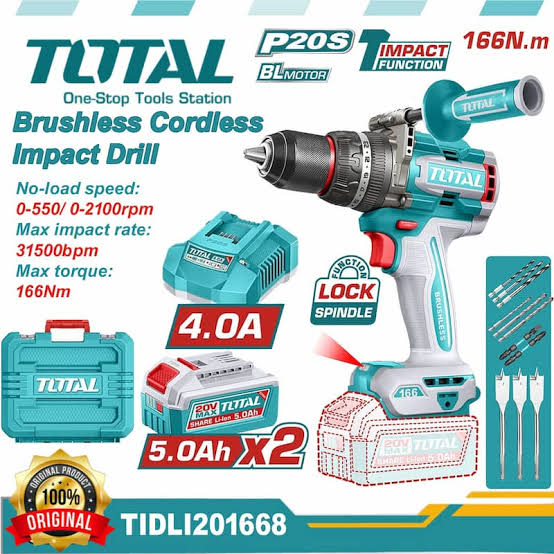 Cordless Impact Drill/ Imapct Drill / Drill/Total-TIDLI201668