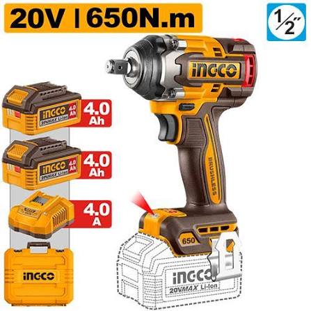 Cordless Impact Wrench/ Wrench / রেঞ্জ / Impact Wrench/Ingco-CIWLI2065