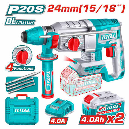 Rotary Hammer/ Hammer / হ্যামার/ Drill/ Cordless Rotary Hammer/Total-TRHLI202482