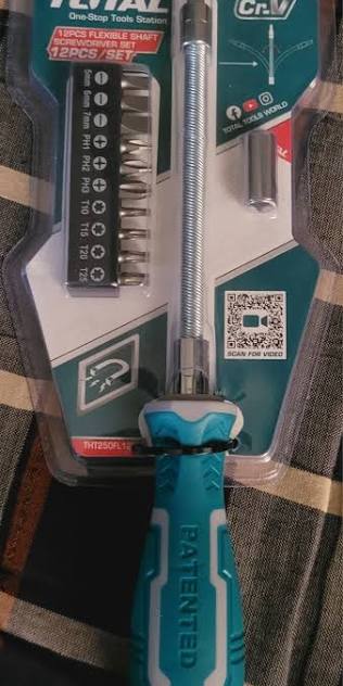 Screw Driver Set/ Bit Set/ Tool set / Tools set/  স্ক্র ড্রাইভার/Total-THT250F1206