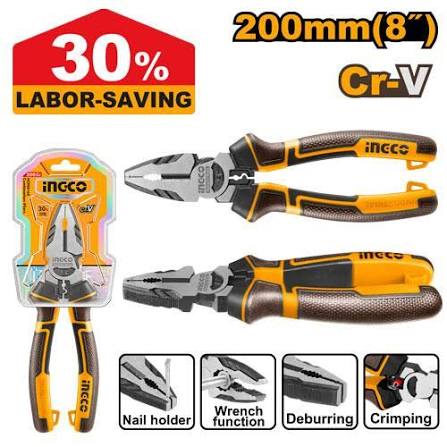 High Leverage combination Pliers / প্লাস / সাড়াশি/ Plus/ চিমটা/Pliers/Ingco-HHCP28200