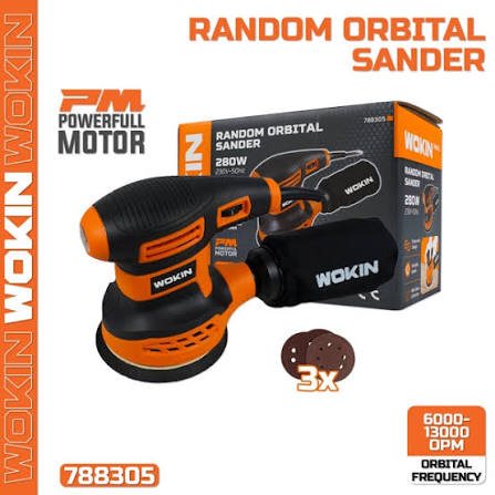 Sander  / পলিশ মেশিন / কাঠ পলিশ মেশিন / Random Orbital  Sander / Orbit Sander/Wokin-788328