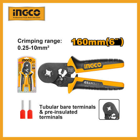 Pliers / প্লায়ার্স/ প্লাস / Plug   crimper / টেপার ও চাপার প্লাস/Ingco-HRCPG05210