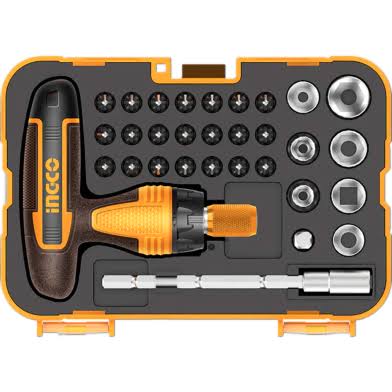 Screw Driver bit Set  / স্ক্র ড্রাইভার/ Tool set/ Tools Set / Bit set/Ingco-HKSDB0318