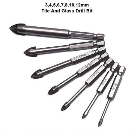 Glass Drill bit /Tiles Drill  Bit/Bit/বিট/ টাইলস বিট /গ্লাস বিট/Harden-613104
