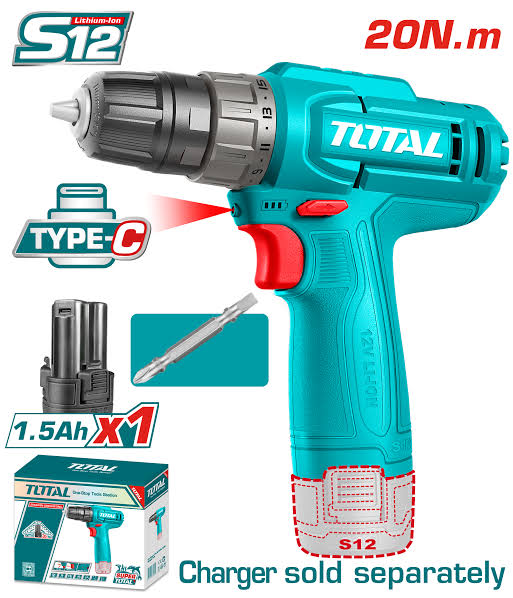Cordless Drill/Drill/Total-TDLI12456
