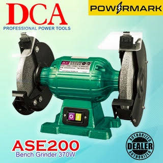 Bench Grinder / শান মেশিন / ধার দেওয়া মেশিন/ Grinder / Bench/ DCA-ASE200