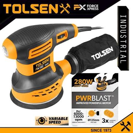 Sander/ পলিশ মেশিন/  Random Orbital Sander/Tolsen-79566