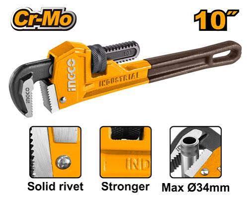 Wrench Pipe / পাইপ রেঞ্জ/ Pipe Wrench/Wrench/Ingco-HPW0810