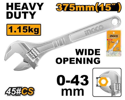 Wrench Adjustable / স্লাইড রেঞ্জ/ Wrench /Slide Wrench/Ingco-HADW131152