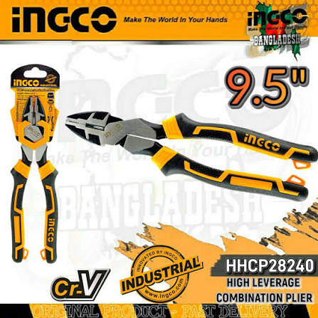 High Leverage combination Pliers / প্লাস / সাড়াশি/ Plus/ চিমটা/Pliers/Ingco-HHCP28240