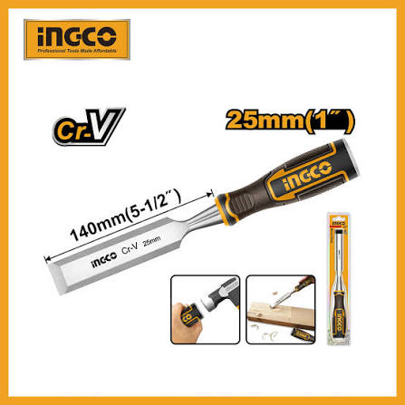 Wood Chisel / বাটালি / কাঠ কাটার ছেনি / Chisel/Ingco-HWC0825