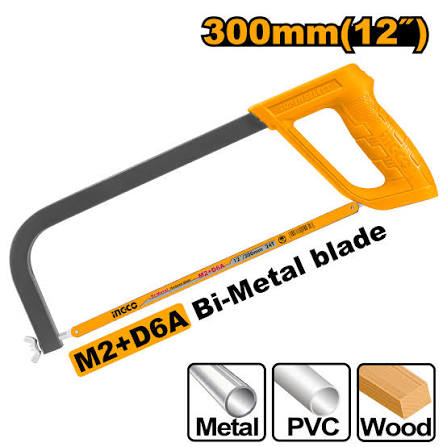 Saw  Hack frame / Hacksaw frame/ লোহার করাত/ করাত/Ingco-HHFS3058